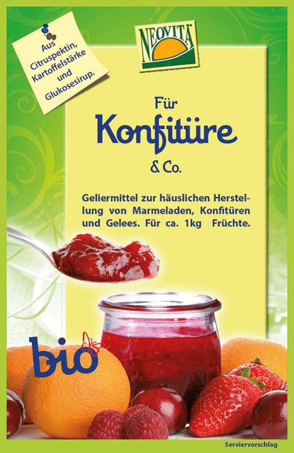 Produktfoto zu Neovita Konfitüre & Co Geliermittel konventionell 25g