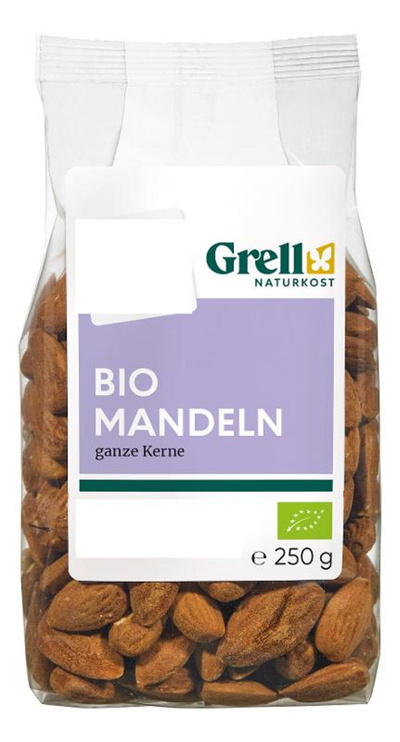 Produktfoto zu Mandeln ganze Kerne 250g