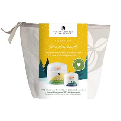 Produktfoto zu Geschenkset Winterzart mit Kosmetiktasche