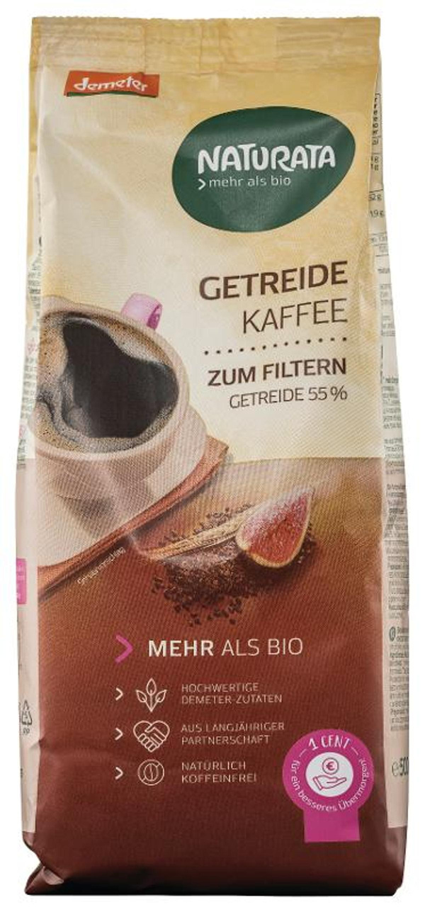 Produktfoto zu Getreidekaffee Classic Aufguss zum Filtern 500g