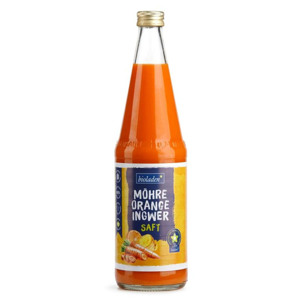 Produktfoto zu b*Möhre Orange Ingwer Saft 0,7l