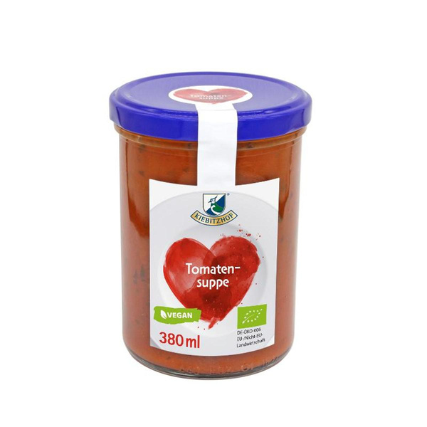 Produktfoto zu Suppenliebe Tomaten-Suppe (Glas) Kiebitzhof
