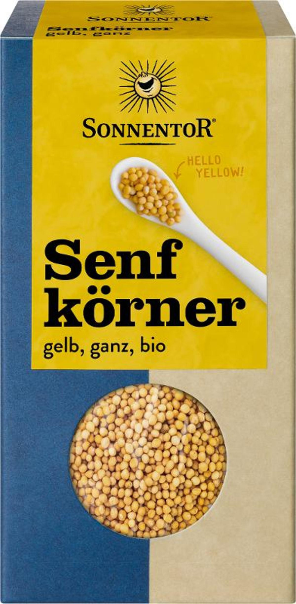 Produktfoto zu Senfkörner gelb bio 120g