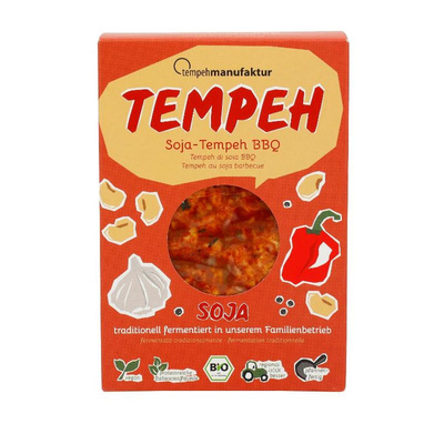 Produktfoto zu Tempeh Soja BBQ