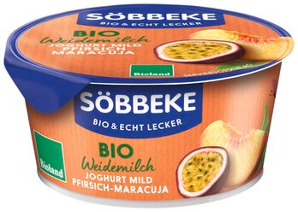 Produktfoto zu Joghurt Pur Bio Pfirsich-Maracuja 3,8% 150g