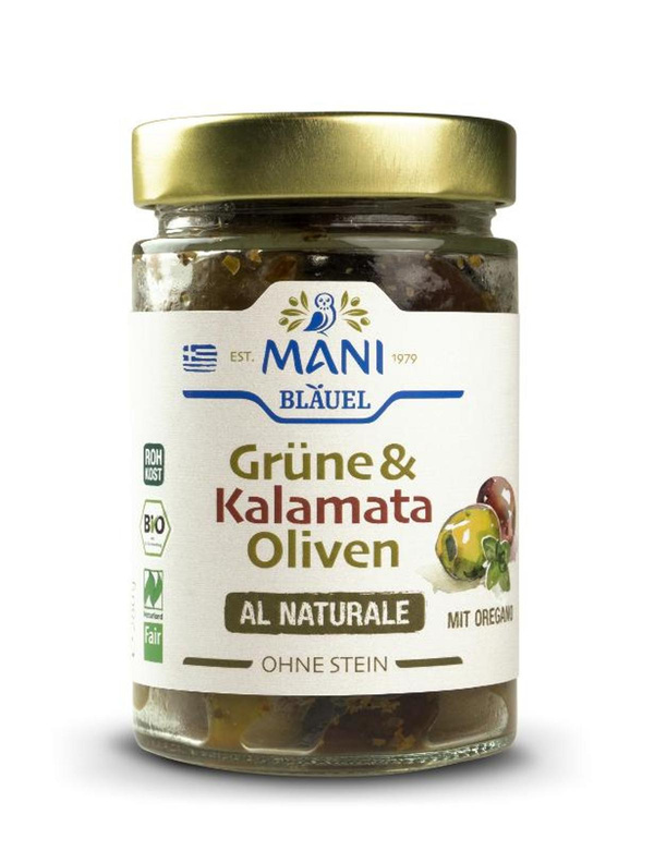 Produktfoto zu Olivenmix al Naturale 180g