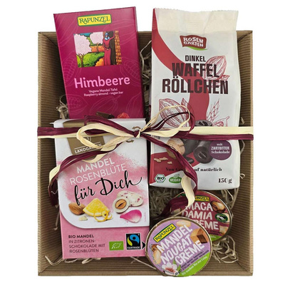 Produktfoto zu Präsentkorb "Für Süßschnäbel"