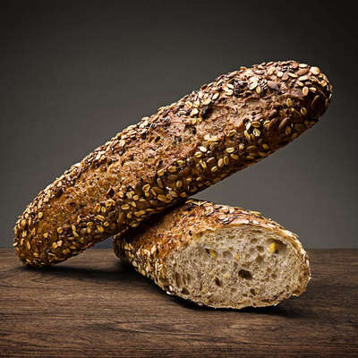 Produktfoto zu Vollkornstange Mehrkornbaguette 500g
