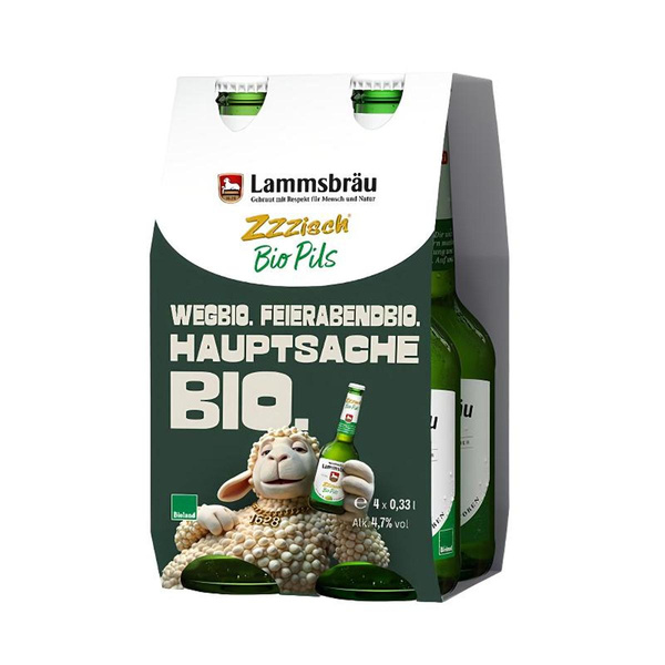 Produktfoto zu Lammsbräu Edel-Pils Zzzisch! 0,33l