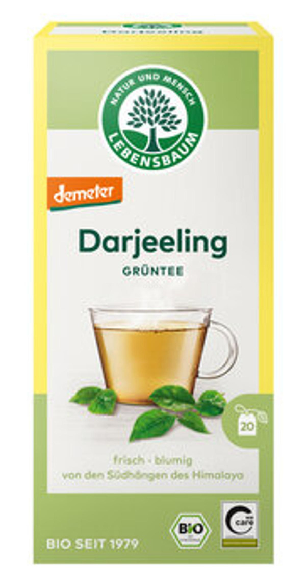 Produktfoto zu Grüntee Darjeeling Ambootia (Aufgussbtl je 1,5g) 30g
