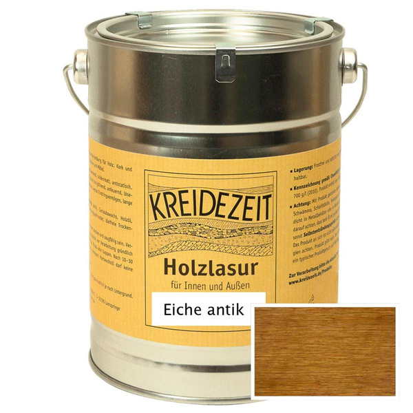 Produktfoto zu Holzlasur außen_Eiche antik  2,5l