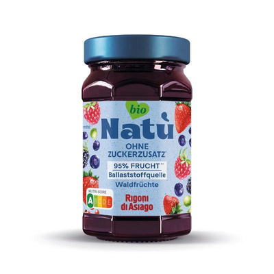 Produktfoto zu Natü Waldfrüchte Fruchtaufstrich, o. Zuckerzusatz