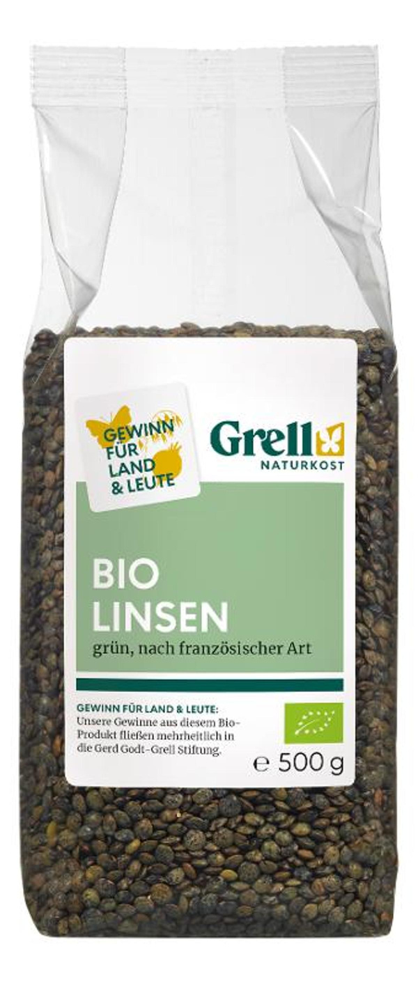 Produktfoto zu Linsen grün, du Puy Art 500g aus Frankreich