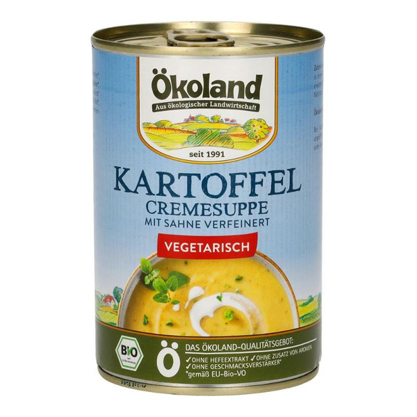 Produktfoto zu Kartoffel-Creme-Suppe (Dose) vegetarisch 400g