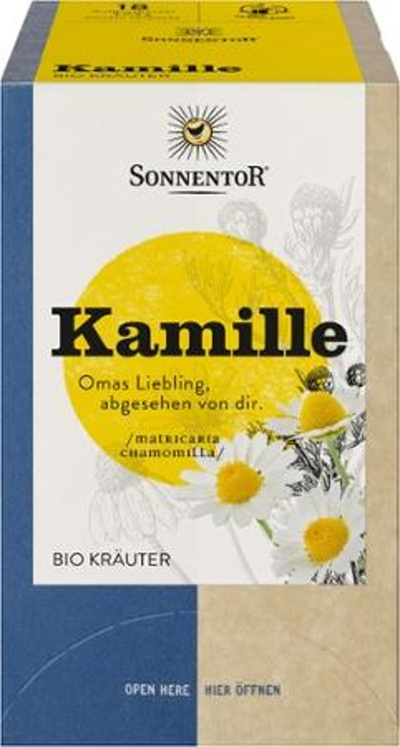 Produktfoto zu Kamillen Tee Teebeutel