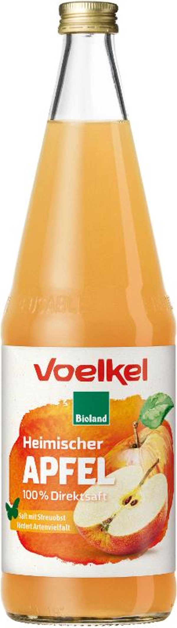 Produktfoto zu Heimischer Apfel, 100% Direktsaft, Bioland
