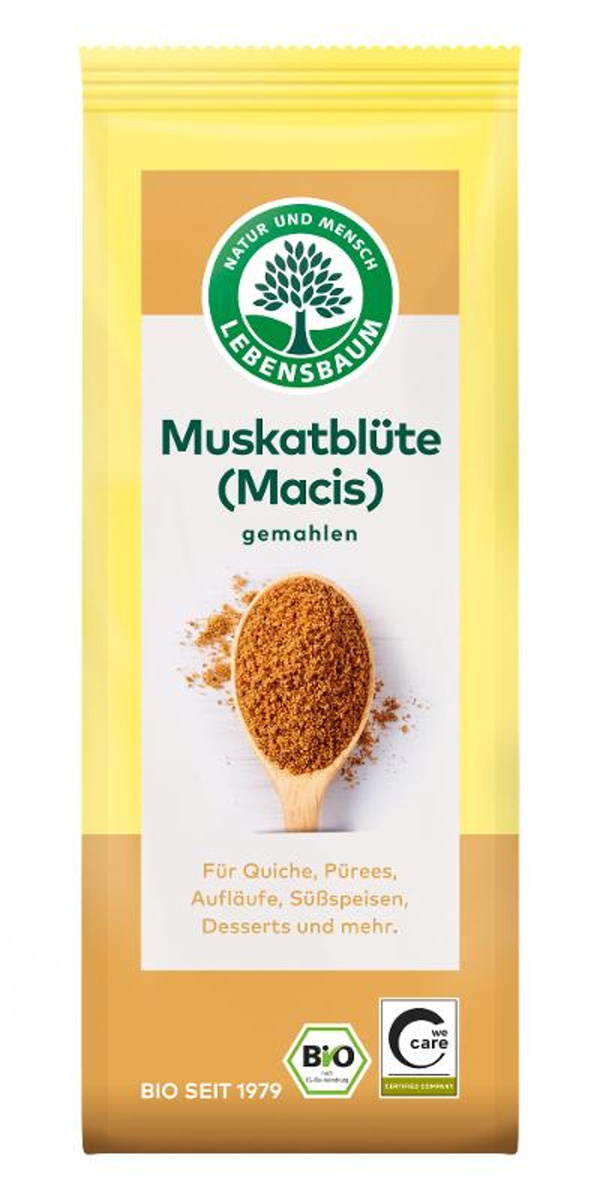 Produktfoto zu Muskatblüte gemahlen (Macis) 30g