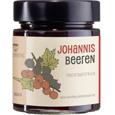 Produktfoto zu Bio-Fruchtaufstrich Johannisbeeren 170g