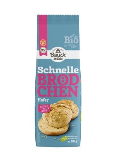 Produktfoto zu Schnelle Brötchen Hafer, Backmischung glutenfrei