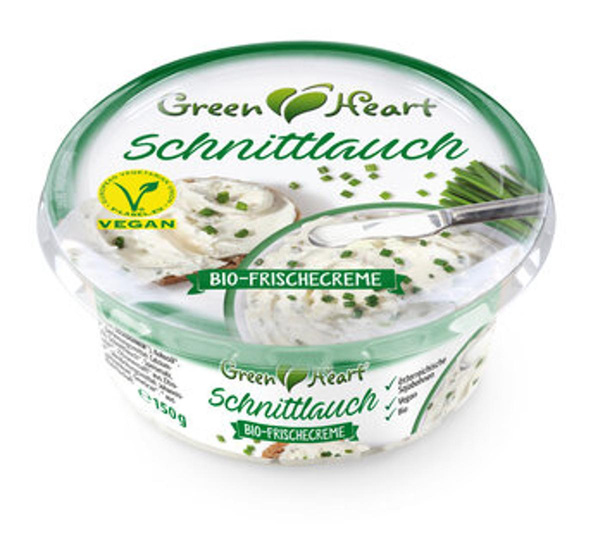 Produktfoto zu Frischecreme Schnittlauch Green Heart 150g