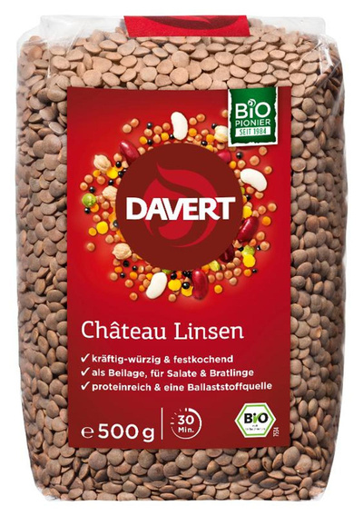 Produktfoto zu Chateau Linsen (braun) 500g
