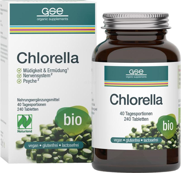 Produktfoto zu Chlorella Bio (240 Stk) 120g