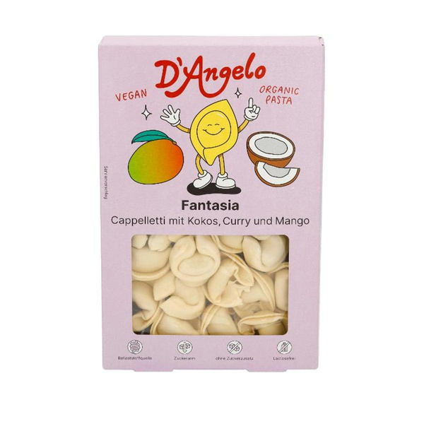 Produktfoto zu Cappelletti Kokos,Curry&Mango 250g
