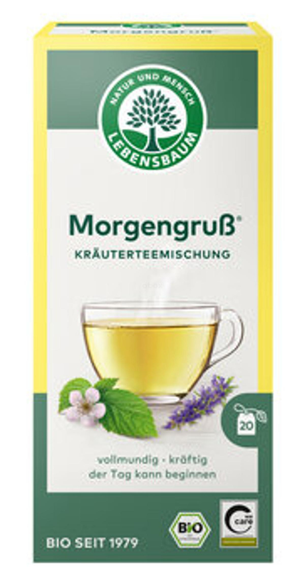 Produktfoto zu Morgengruß Tee (Aufgussbtl, je 1,5g) 30g