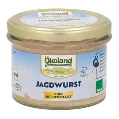 Produktfoto zu Jagdwurst, Gourmet-Qualität (Glas) 160g