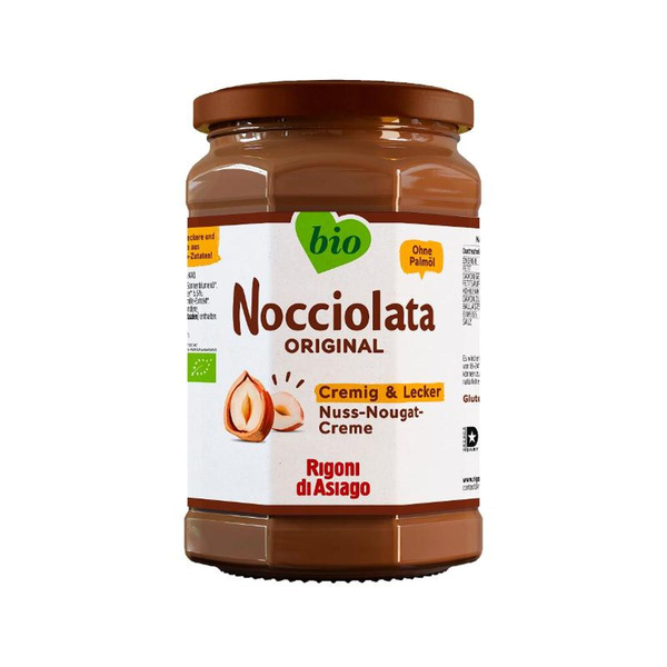 Produktfoto zu Nocciolata, Haselnuss-Nougat-Creme mit Kakao 650g