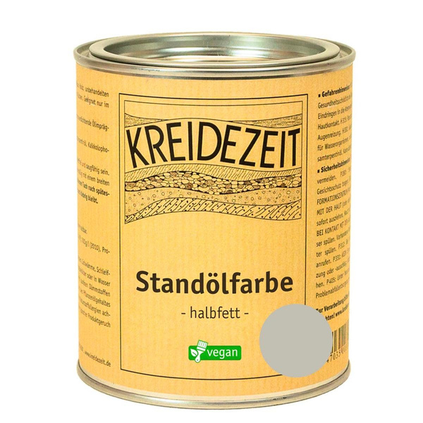 Produktfoto zu Standölfarbe halbfett 0,75l -grau-