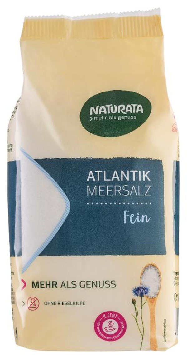 Produktfoto zu Atlantik-Meersalz fein 1kg