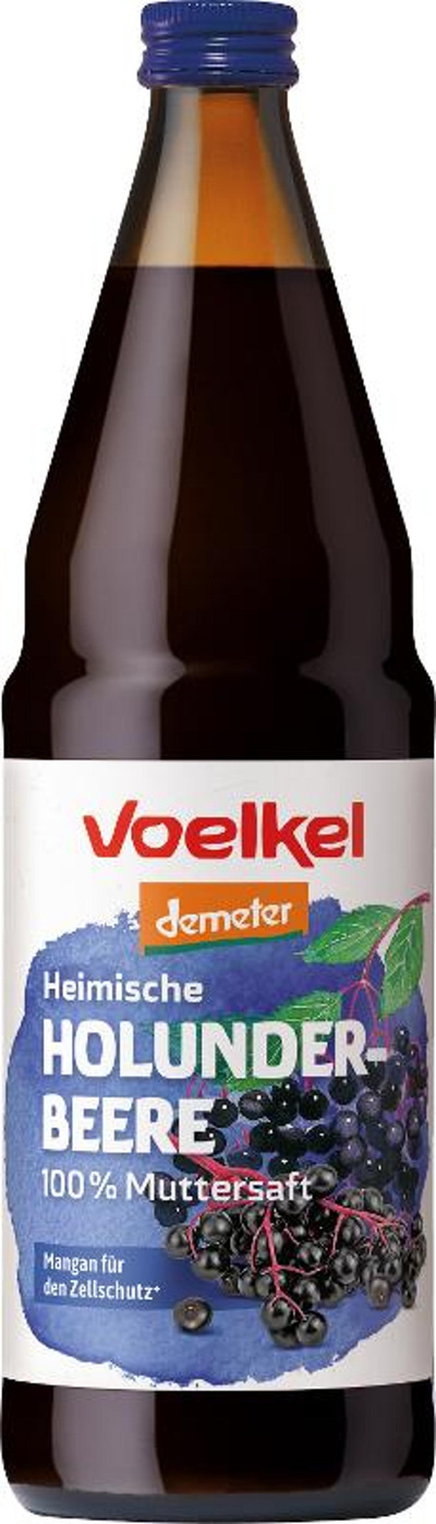 Produktfoto zu Holunder pur - Muttersaft, 0,7l