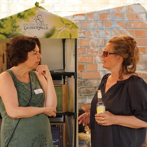 Grünlandfest Undine  im Gespräch mit Kinderbuchautorin Nicole Schaa