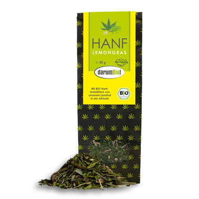 Produktfoto zu Hanftee Lemongras 30g