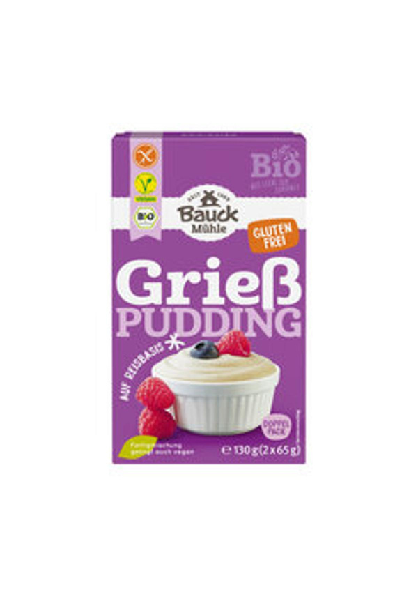 Produktfoto zu Grießpudding  Doppelpack f. 2x1_2Liter 130g