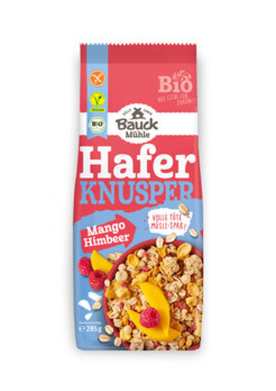 Produktfoto zu Hafer Knusper Müsli Mango Himbeer, glutenfrei