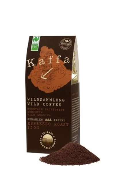 Produktfoto zu Espresso Kaffee-Kaffa gemahlen 250g
