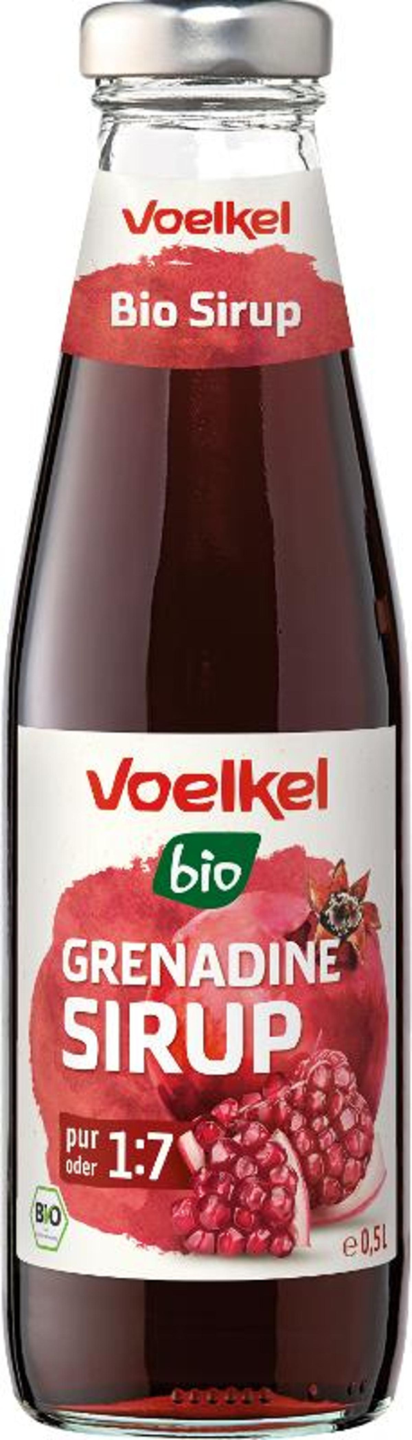 Produktfoto zu BioSirup Grenadine 500ml