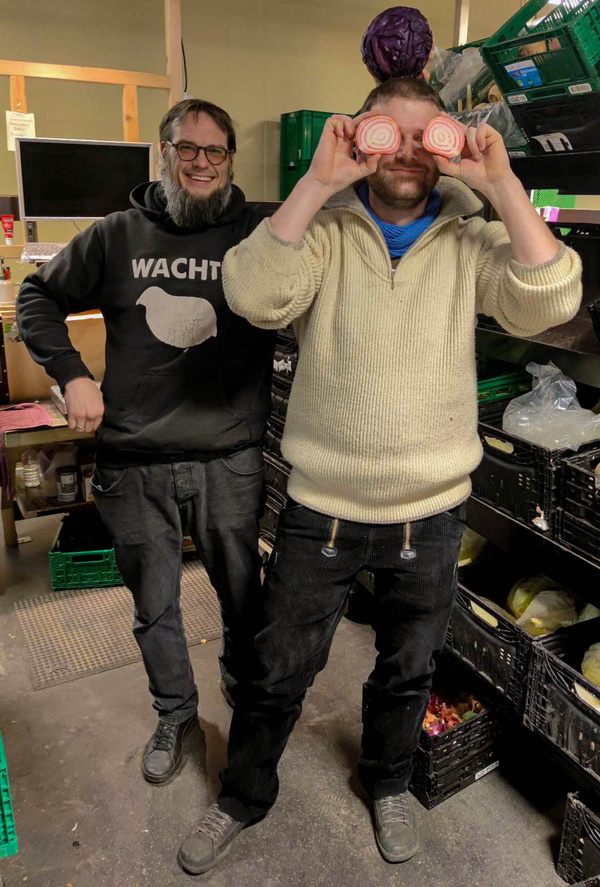 Spaß mit Ringelbete und Rotkohl