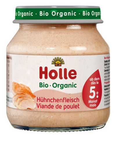 Produktfoto zu Hühnchenfleisch (Holle) 125g