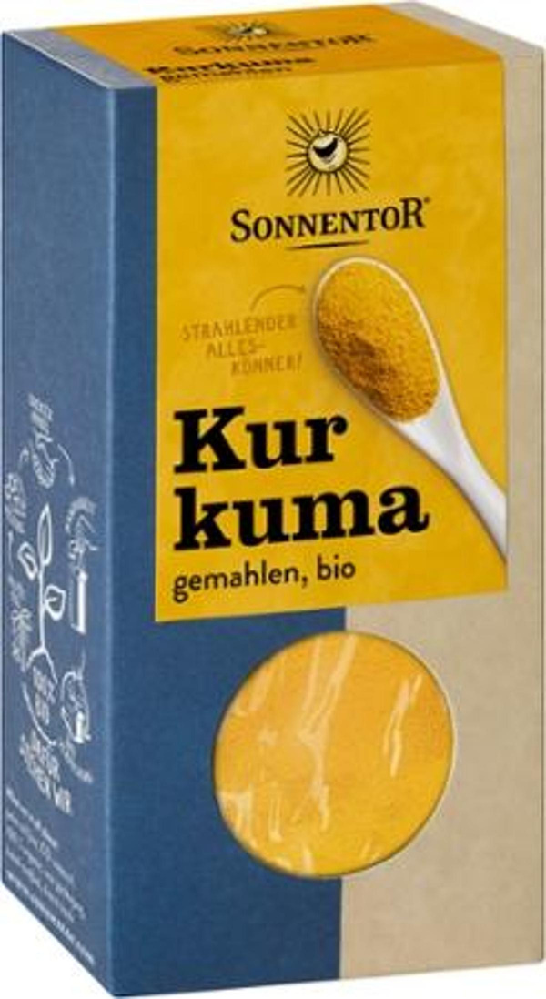 Produktfoto zu Kurkuma gemahlen bio 40g