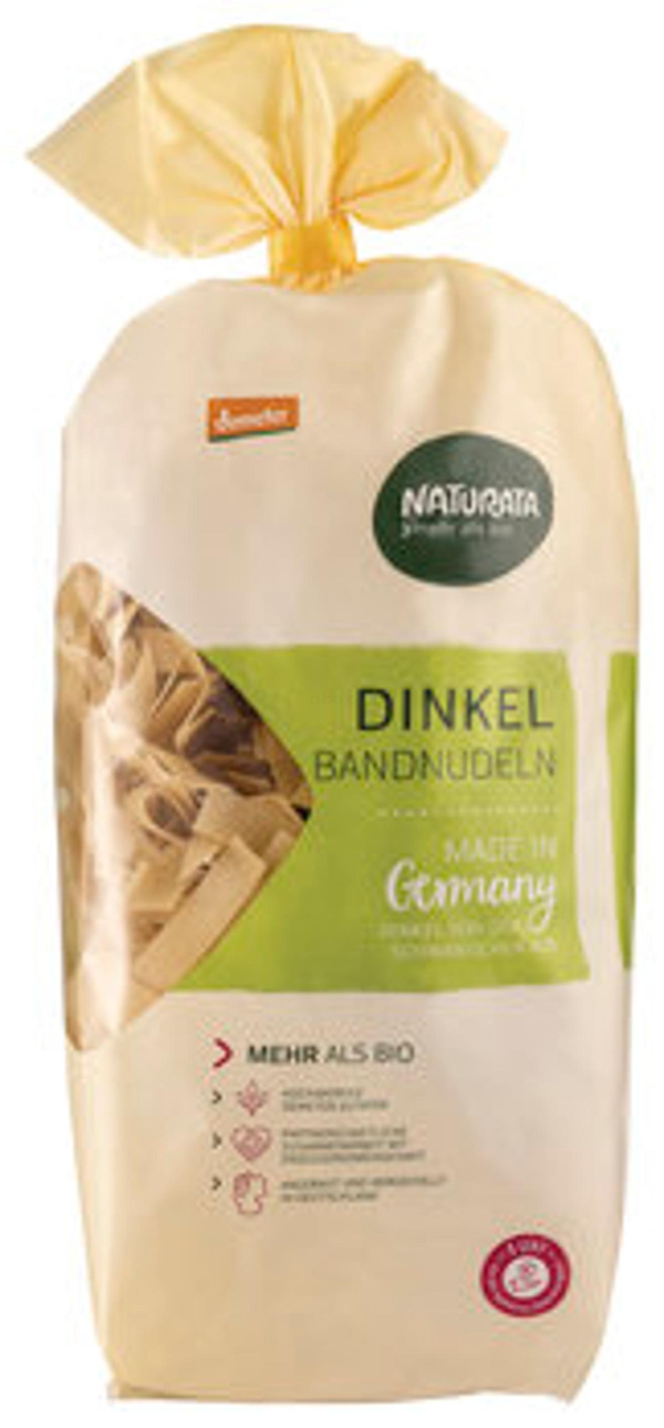 Produktfoto zu Dinkel-Bandnudeln gewalzt 500g