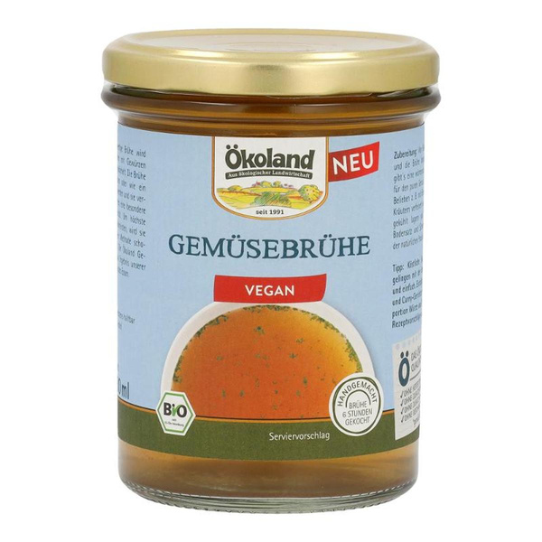 Produktfoto zu Gemüsebrühe, vegan (Glas)