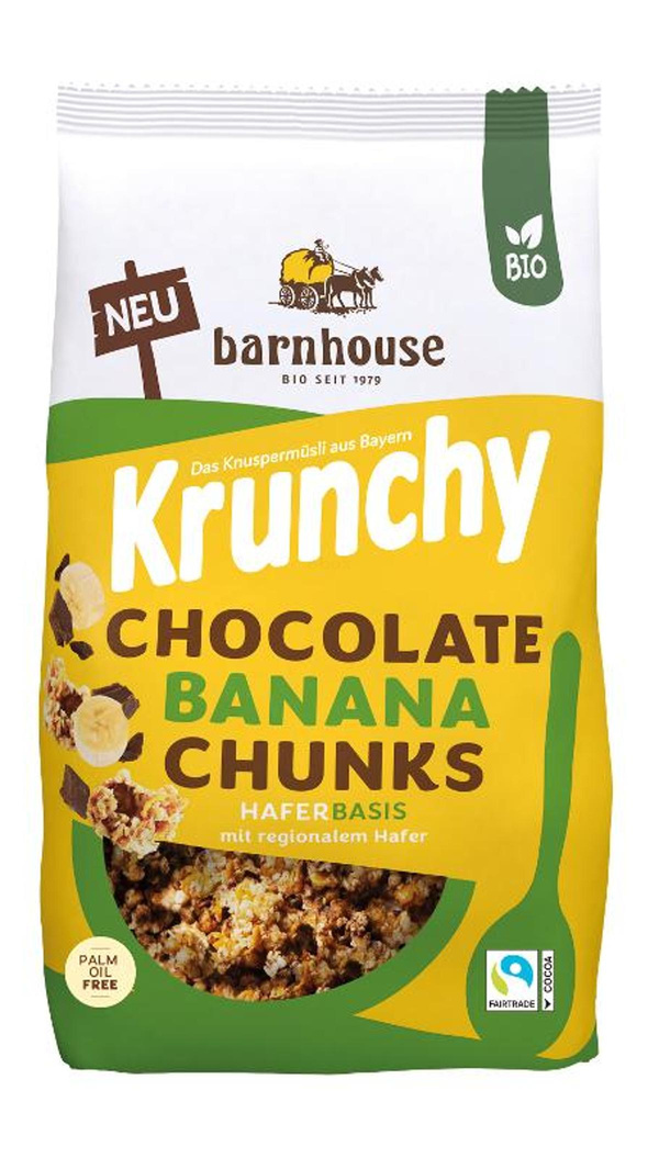 Produktfoto zu Krunchy Chocolate Banana Chunks