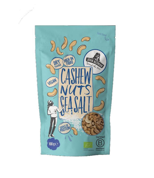 Produktfoto zu Cashew Nuts Sea Salt, trocken geröstet 100g