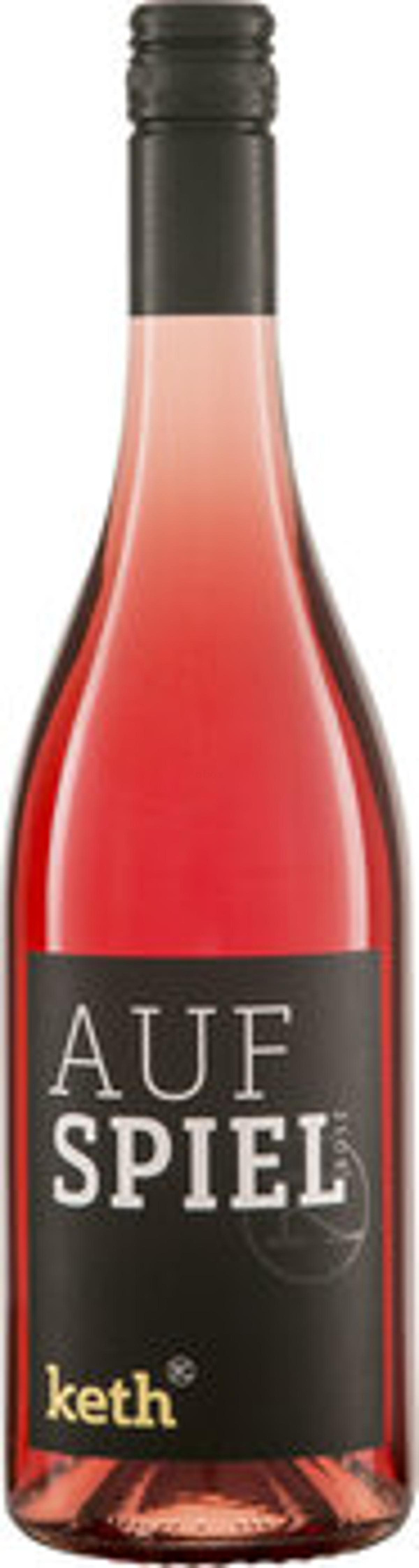 Produktfoto zu 'Cuvée Aufspiel' Rosé QW Keth 0,75l