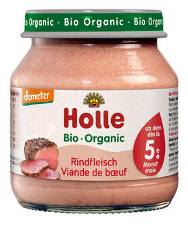 Produktfoto zu Rindfleisch Zubereitung (Holle) 125g