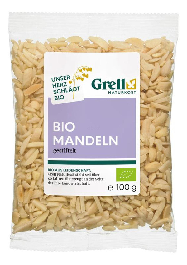 Produktfoto zu Mandeln blanchiert, gestiftet 100g