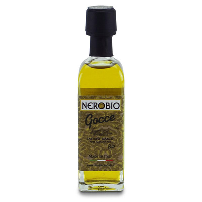 Produktfoto zu Trüffel-Olivenöl mit weißem Trüffel 60ml